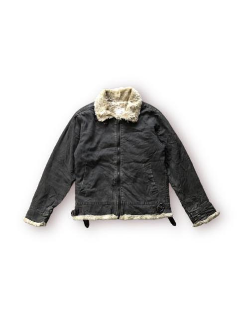 Other Designers Japanese Brand - Jungle storm Bomber sheepskin jacket