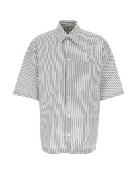 Bottega Veneta Bottega Veneta Men Embroidered Poplin Shirt