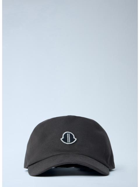 Moncler Moncler + Rick Owens Men Embroidered Logo Baseball Cap