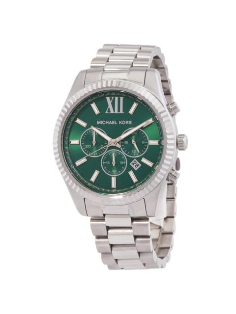Other Designers Michael Kors Lexington Chronograph Quartz Green Dial Men's Watch MK9152
