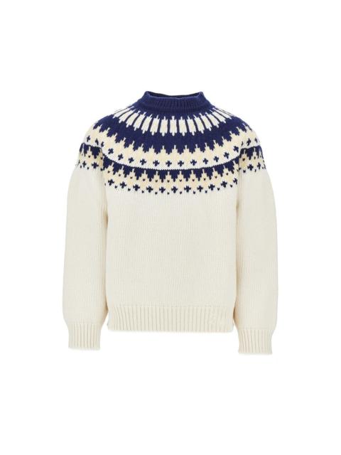 DSQUARED2 Dsquared2 Jacquard Motif Wool Sweater Multicolor