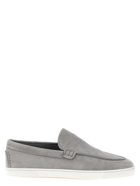 Christian Louboutin Moonboat Loafers Gray