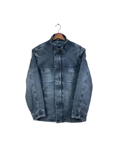 Blue Blue Japan VINTAGE 1997 AW ROYAL HAREX JAPAN JAPANESE BRAND CHORE DENIM JACKET TYPE 4