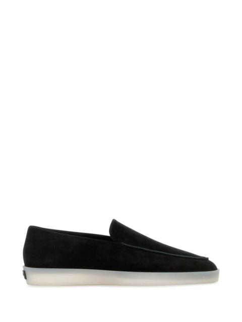 Fear of God Fear Of God Men Black Suede Slip Ons