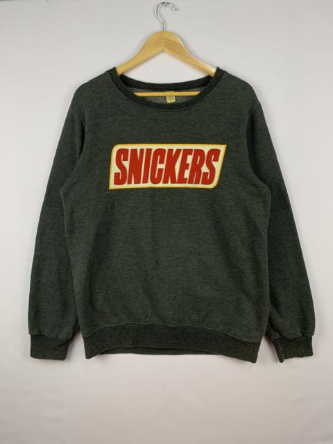 Other Designers Brand - Snickers Spellout Sweatshirt Grey Large