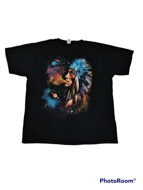 Other Designers Fruit Of The Loom - OVERSIZED FRUIT OF THE LOOM RED INDIAN FOLK TEE