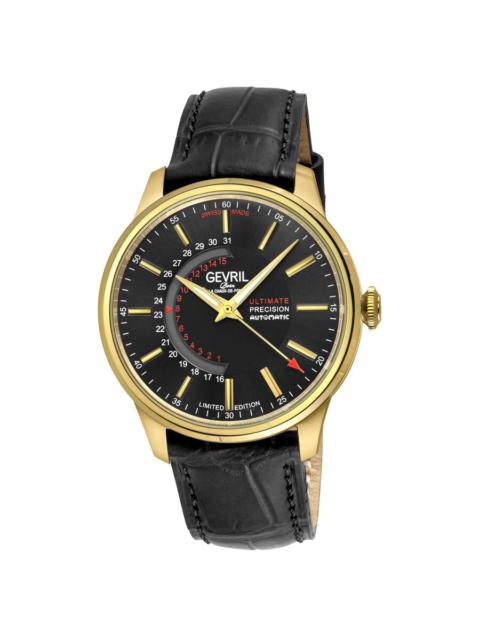 Other Designers Gevril Guggenheim Automatic Black Dial Men's Watch 49203