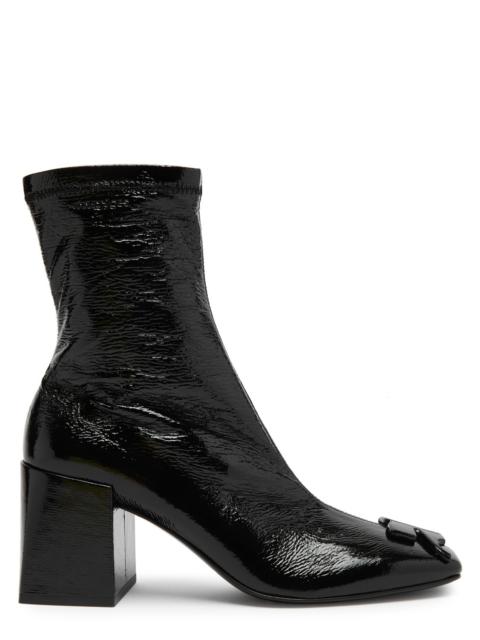 Courrèges Reedition 75 Crinkled Vinyl Ankle Boots
