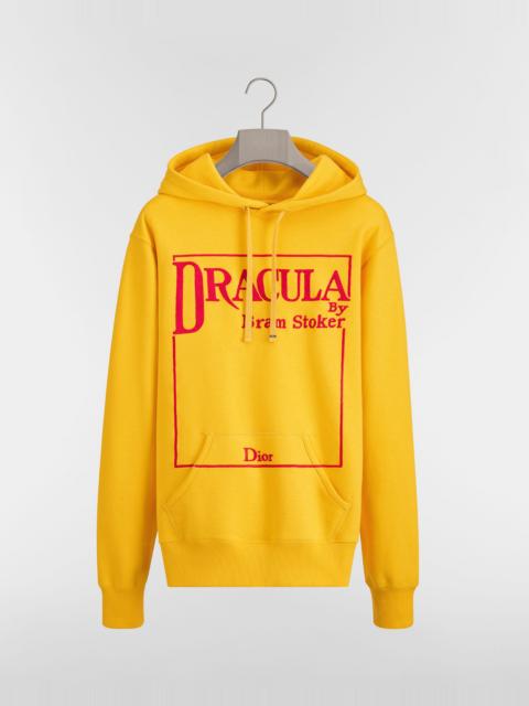 Dior Hooded Sweatshirt with Book Cover Embroidery