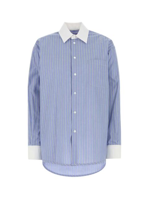 Marni Marni Women Embroidered Poplin Oversize Shirt