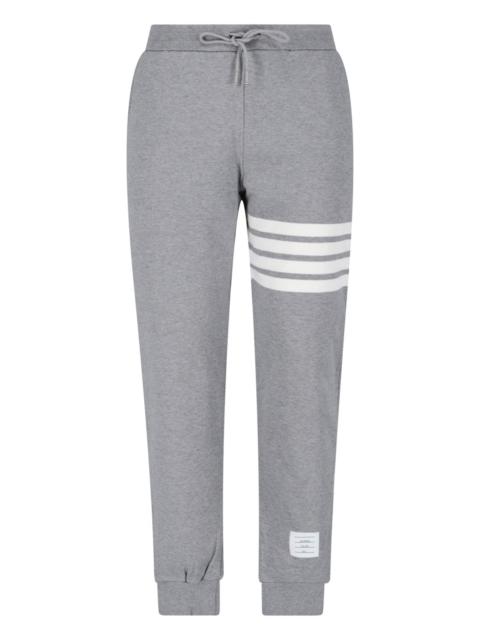 Thom Browne '4-BAR' SWEAT PANTS