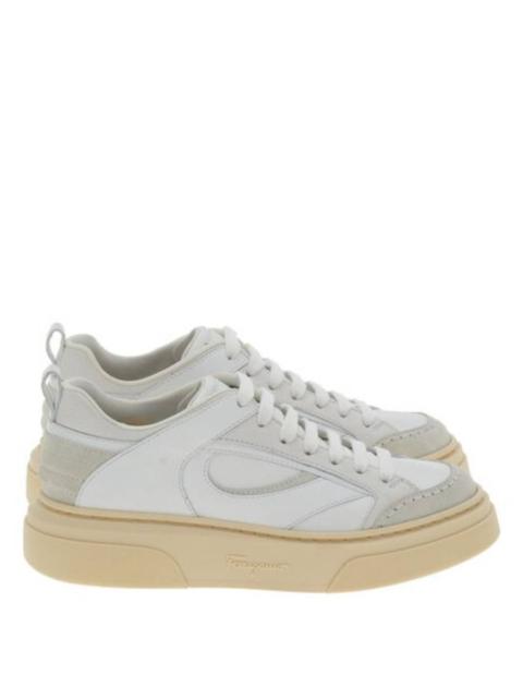 FERRAGAMO Ferragamo Cassina Low-Top Sneakers, Size 7