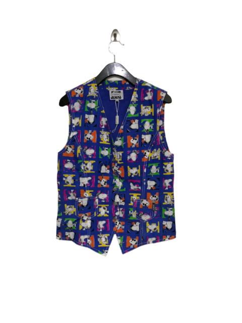 Other Designers 🔥Vintage Iceberg History Snoopy Fullprint Vest