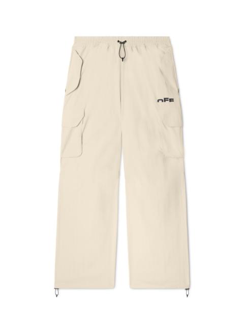Off-White Gray Off Split Track Pants
