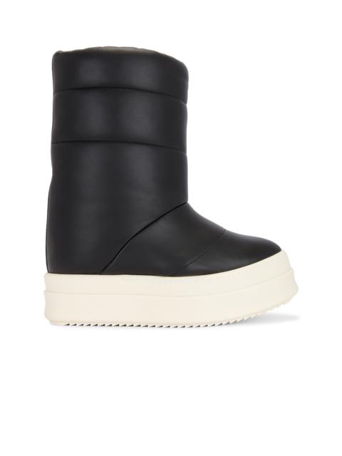 Rick Owens Black Porterville Army Mega Tractor Boots