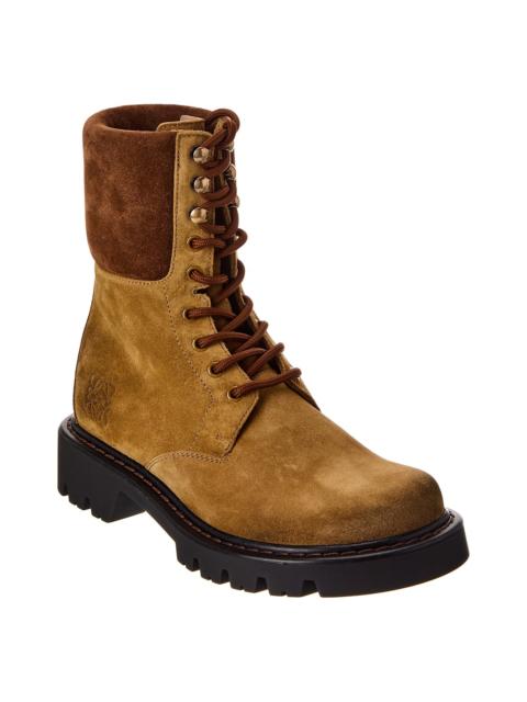 Loewe Loewe Sierra Suede Combat Boot