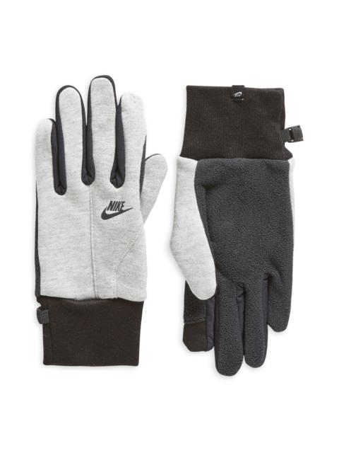 Nike Nike Tech Fleece 2.0 Touchscreen Gloves in Grey at Nordstrom