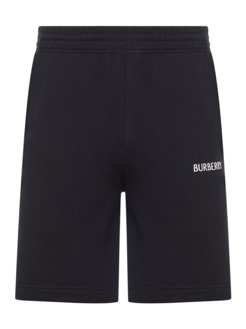 Burberry Burberry Men Cotton Shorts With Logo