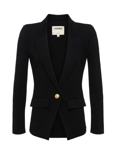 L'AGENCE Chamberlain Knit Blazer