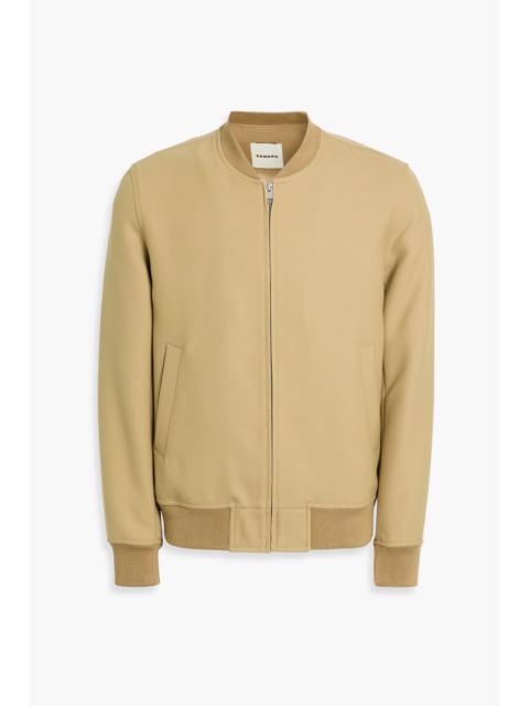 Sandro Twill bomber jacket