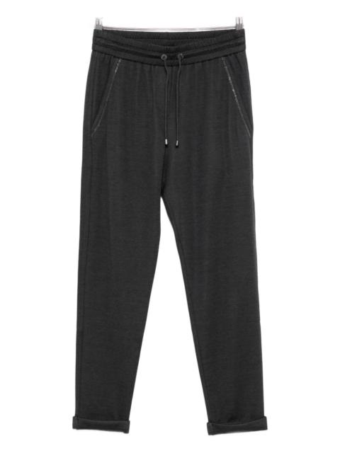 Brunello Cucinelli Brunello Cucinelli Women Cotton And Silk Blend Trousers