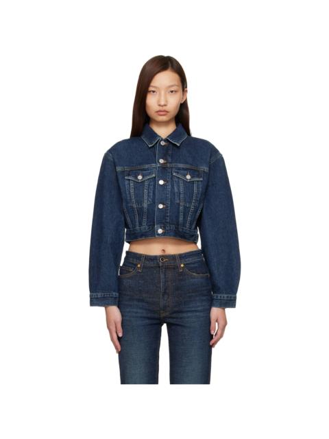 AGOLDE Navy Radley Denim Jacket