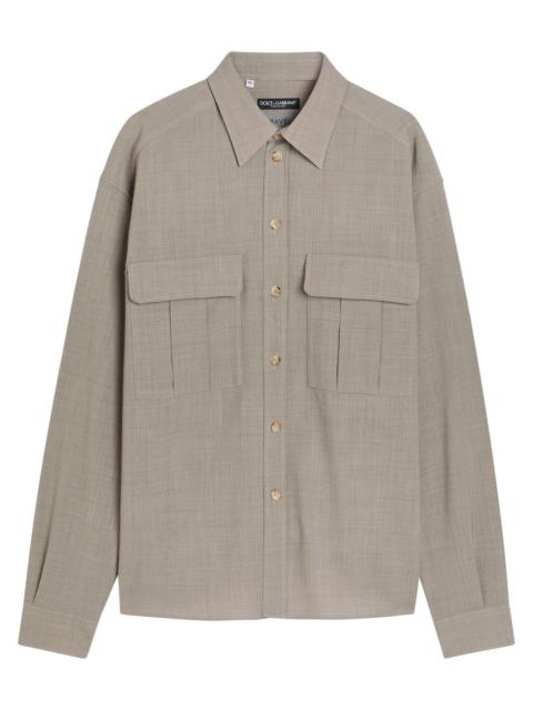 Dolce & Gabbana Dolce & Gabbana Wool Shirt