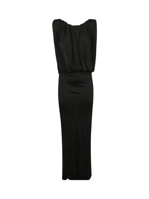 SAINT LAURENT Scoop-back Sleeveless Slim Dress