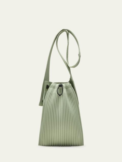 Men's Pleated Crossbody Bag