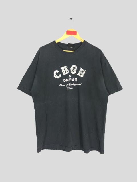 Other Designers Vintage - Vintage CBGB Omfug Punk Home Music Club T Shirt