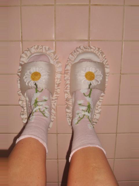 BERNADETTE Set of sleeping mask and slippers