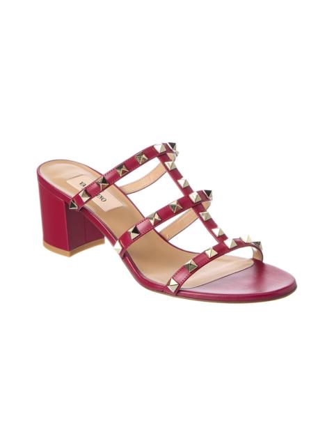 Valentino Valentino Rockstud Caged 60 Leather Sandal