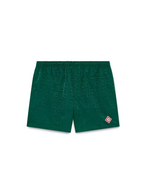 CASABLANCA Monogram Jacquard Swim Shorts
