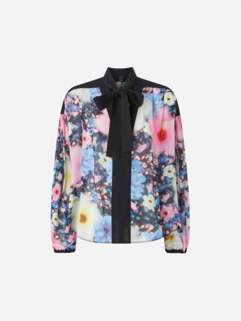 PINKO FLORAL GEORGETTE BLOUSE