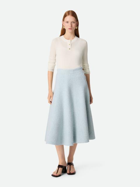 Bottega Veneta Wool Boucle Skirt