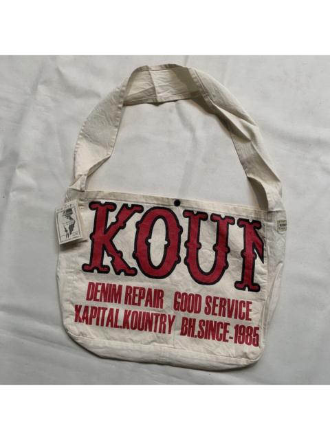 Kapital KAPITAL KOUNTRY COTTON TWILL BOOKBAG