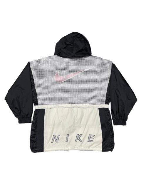 Vintage 90's Nike Big Swoosh Spellout Embroidery Jacket