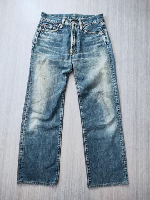 Other Designers 45rpm × Japanese Brand - Rare 45rpm Distressed Denim Made In Japan