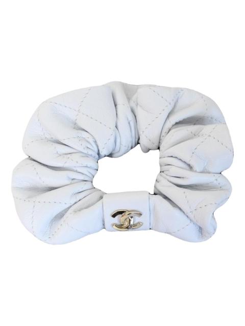 CHANEL Leather hair accessory