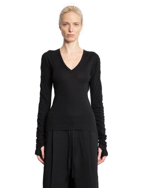 thom/krom Cotton-Wool-V-Neck-Sweatshirt