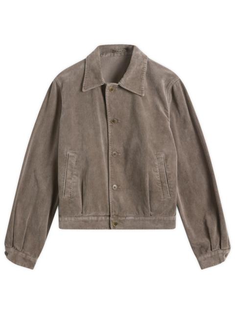 AURALEE Auralee Pigment Dyed Finx Corduroy Blouson