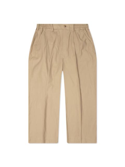 DOUBLE WEAVE PANT - BEIGE