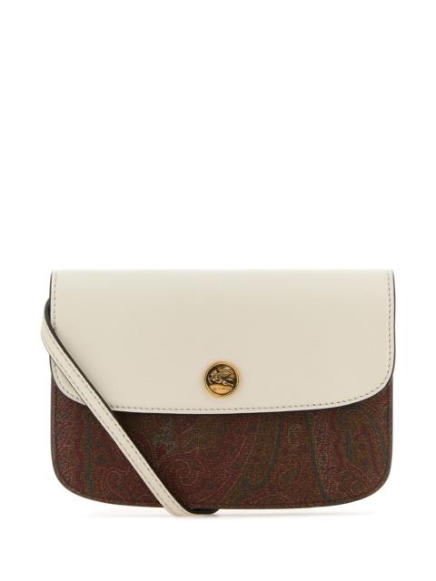 Etro Printed canvas Essential XS crossbody bag