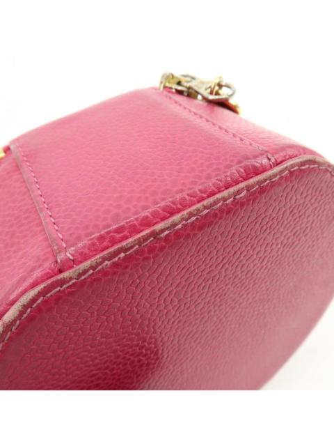 CHANEL Leather vanity case
