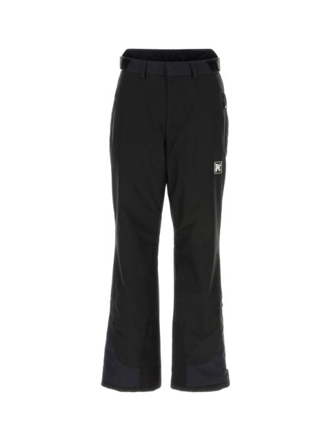 Palm Angels Black polyester ski pant