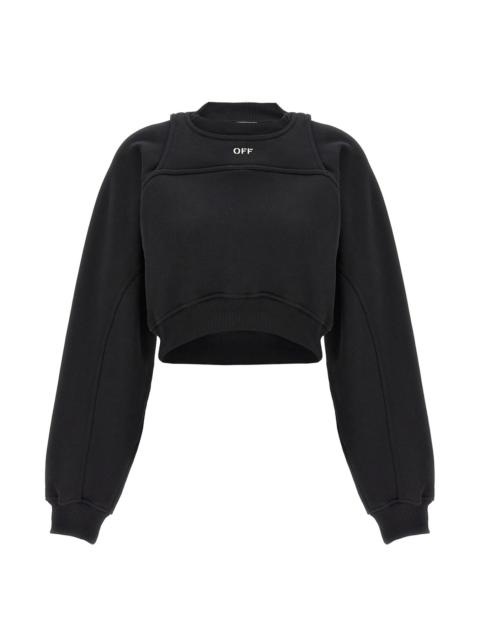 Off-White Cropped sweatshirt