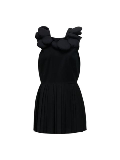 pushBUTTON Black Pleated Voluminous Dress
