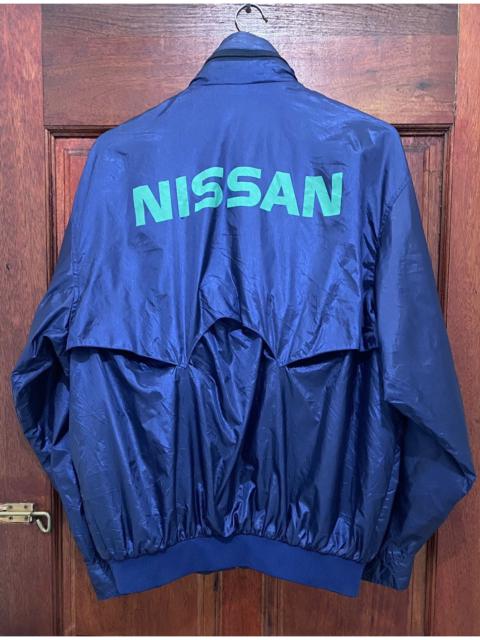 Other Designers Sports Specialties - Vintage Nissan Bomber Jacket Hidden Hoodie