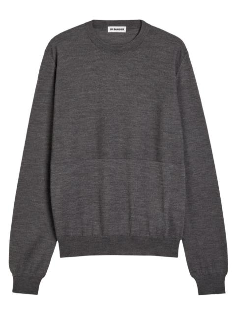 Jil Sander Jil Sander Panelled Wool Jumper