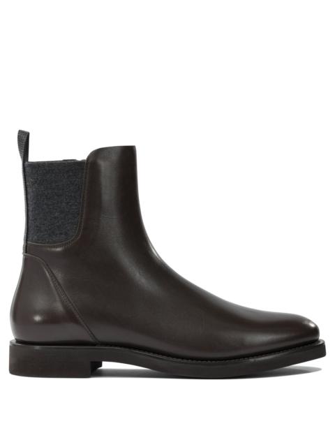 Brunello Cucinelli Brunello Cucinelli "chelsea Boot" Ankle Boots